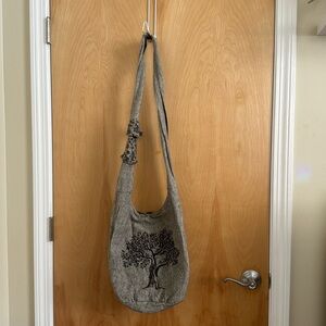100% cotton hippie hobo bag